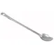 Winco BSON-18 18" Stainless Steel Solid Basting Spoon, One-Piece 1 image