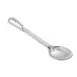 Winco BSOT-11 11" Solid Stainless Steel Basting Spoon, 1.2 mm 1 image