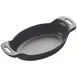 Winco CASM-7O FireIron™ 16 oz. Mini Induction Server with Matte Black Enamel / Cast Iron 1 image