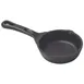 Winco CAST-3 FireIron™ 3 oz. Mini Induction Skillet w/ Matte Black Enamel - Cast Iron, Round 1 image