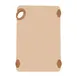 Winco CBK-1218BN Brown StatikBoard Rectangular Plastic Cutting Board  1 image