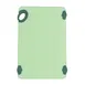 Winco CBK-1218GR Green StatikBoard Plastic Cutting Board w/ Hook - 12" x 18" x 1/2" 1 image
