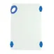 Winco CBN-1218BU Blue StatikBoard Co-Polymer Plastic Cutting Board - 12" x 18" x 1/2" 1 image
