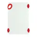 Winco CBN-1218RD Red StatikBoard Co-Polymer Plastic Cutting Board - 12" x 18" x 1/2" 1 image
