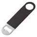 Winco CO-301PK Black Flat Bottle Opener, 7"L 1 image