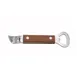Winco CO-303 Can Tapper/Bottle Opener, 7"L, Stainless Steel with Wooden Handle 1 image
