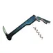 Winco CO-512 Italian-Made Black Waiters Cork Screw with Foil Knife 1 image