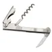 Winco CO-711 Economy Waiter'S Corkscrew, Stainless Steel, Natural Finish 1 image