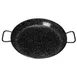 Winco CSPP-11E 11" Enameled Carbon Steel Paella Pan - Round 1 image