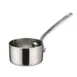Winco DCWA-101S 2" Diameter Mini Sauce Pan Serving Dish with Handle - Stainless Steel  1 image