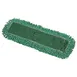Winco DMM-24H 24" Dust Mop Head Only w/ Looped Ends, Green 1 image