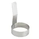 Winco EGR-3 3" Round Stainless Steel Egg Ring with Handle 1 image