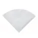 Winco FF-RC Filter, Cone Shaped, Heat Resistant Up To 392°F (200°C), Rayon Cloth - 10/Box 1 image