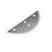 Winco FVS-1B - 9-1/4" Adjustable Slicer Plate Blade Set, Stainless Steel, 1/16" & 1/2" Slice Inclusions, Set 1 image