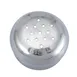 Winco G-106C Glass Shaker Mushroom Top, 2 oz Capacity, Stainless Steel Finish - 1 Dozen 1 image