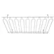 Winco GHC-1836 Chrome Plated Wire Bar Glass Rack with 8 Slot, 18" x 36" 1 image