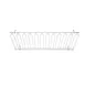 Winco GHC-1848 11 Slot Chrome Plated Wire Bar Glass Rack, 18" x 48" 1 image
