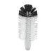 Winco GWB-3-BR Replacement White/Black Glass Washer Brush for GWB-3 1 image