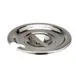 Winco INSC-2.5 Inset Cover for 2 1/2 qt, Heavy Weight Stainless Steel 1 image