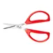 Winco J51-0220 Original Unlimited Kitchen Scissors w/ Red Handles 1 image