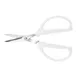 Winco J51-0620 Original Unlimited Kitchen Scissors w/ White Handles 1 image