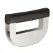 Winco KCC-2 6" Double Blade Mezzaluna Chopper w/ Single Polypropylene Handle 1 image