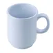 Winco MMU-8W - Bulbous 8 oz Melamine Mug, 2-15/16" Dia x 3-5/8" H, 212°F, Dishwasher Safe - 1 Dozen 1 image