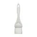 Winco NB-20 2" Nylon Bristle Pastry Brush, Plastic Handle, Flat, White, 1 Piece 1 image