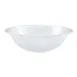 Winco PBB-12 Clear 12" Pebbled Salad Bowl 1 image