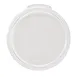 Winco PCRC-24C Round Cover for 2 & 4 qt Storage Containers, Polycarbonate, Clear 1 image