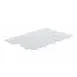 Winco PFSH-DS Clear Polycarbonate Drain Shelf for FSH & PFHW - 12" x 18" 1 image