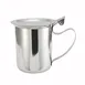 Winco SCT-10F 10 oz Stackable Server w/ Cover & Handle, Stainless Steel 1 image