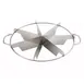 Winco SCU-7 Stainless Steel 10" Pie Cutter - 7 Cut  1 image
