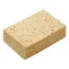 Winco SP-C64Y Yellow Cellulose Scrubbing Sponge, 6" L x 4.2" W x 1.6" H, Biodegradable - 3/Pack 1 image