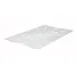 Winco SP71DS Poly-Ware Full Size Clear Polycarbonate Drain Shelf 1 image