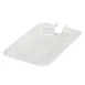 Winco SP7900C Poly-Ware 1/9 Size Slotted Polycarbonate Food Pan Cover 1 image