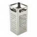 Winco SQG-4 9" x 4" Four Sided Stainless Steel Box Grater 1 image