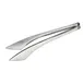 Winco STH-10 Serving Tongs, 10-1/2", Medium, Dishwasher Safe, Satin Finish 1 image