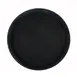 Winco TFG-14K Round 14" Black Non-Slip Serving Tray, Fiberglass Construction, NSF Certified, Not for Hot Water Soak 1 image