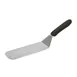 Winco TKP-90 8 1/4" Offset Turner w/ Black Plastic Handle, Stainless Steel 1 image