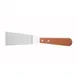Winco TN165 Grill Spatula w/ Wooden Handle, 4 1/4" x 2 3/16" Blade 1 image