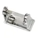 Winco TTH-1 Toilet Tissue Holder, Single Roll, Steel, Chrome Plated 1 image