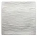 Winco WDP002-205 Dalmata™ 10-1/4" Porc. Platter, Creamy White, Woodgrain, Dishwasher‑Safe - 3/Pack 1 image