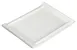 Winco WDP017-113 Tallaro White Rectangular Porcelain Platter 13-7/8" x 9-1/4" Narrow Rim - 12/Case 1 image