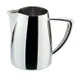 Winco Z-MC-C05 Cadenza Monte Carlo 5 oz. Stainless Steel Creamer, Mirror Finish 1 image