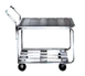 Winholt 9000-STK4 Stocking Cart, 18x44, Steel Frame, Wire Mesh Top, 400 lb, Rubber Casters 1 image