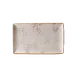 Steelite 11550550 Rectangle Tray, 10.625" x 6.5" x 0.875", White Ceramic Oven Safe to 530°F - 6/Case 1 image