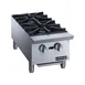 Dukers DCHPA12 12" Countertop Gas Hotplate with (2) Burners, Manual Controls, 56.000 BTU 3 image