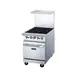 Dukers Appliance Co DCR24-4B 24" Gas Restaurant Range w/ (4) Open Burners, (1) Standard Oven, 162.000 BTU 3 image