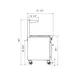 Dukers Appliance Co DCR36-2B24GM 36" Gas Restaurant Range w/ (2) Open Burners, 24" Griddle, (1) Standard Oven, 157.000 BTU  6 image